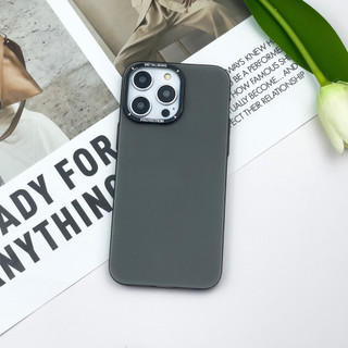 Ốp X&M nhám siêu mỏng chống vân viền camera kim loại sáng bóng dành cho iphone 12promax 13promax 14pro 14promax