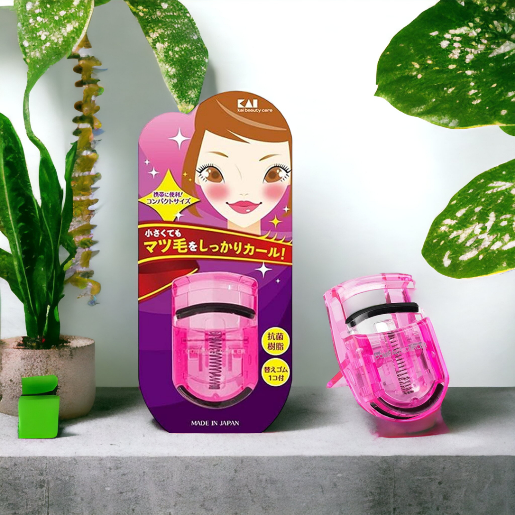 Bấm Cong Mi Kai Beauty Care Pretesa 82504 KQ - 3011 (Màu Hồng Đậm )