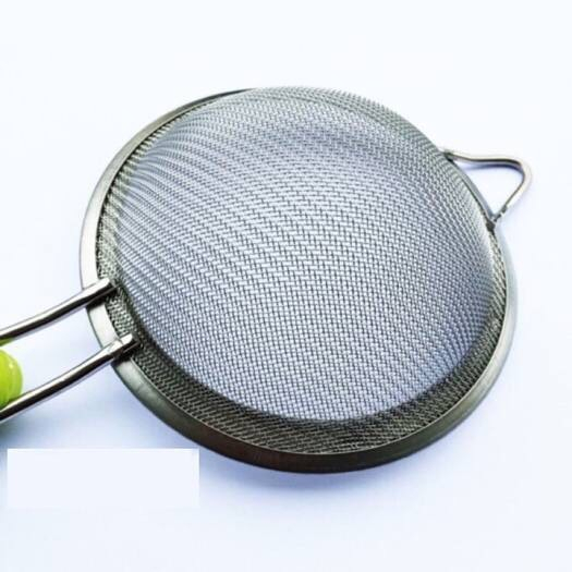Ray lọc-lọc cháo - lọc nước cốt dừa inox cán nhựa xanh