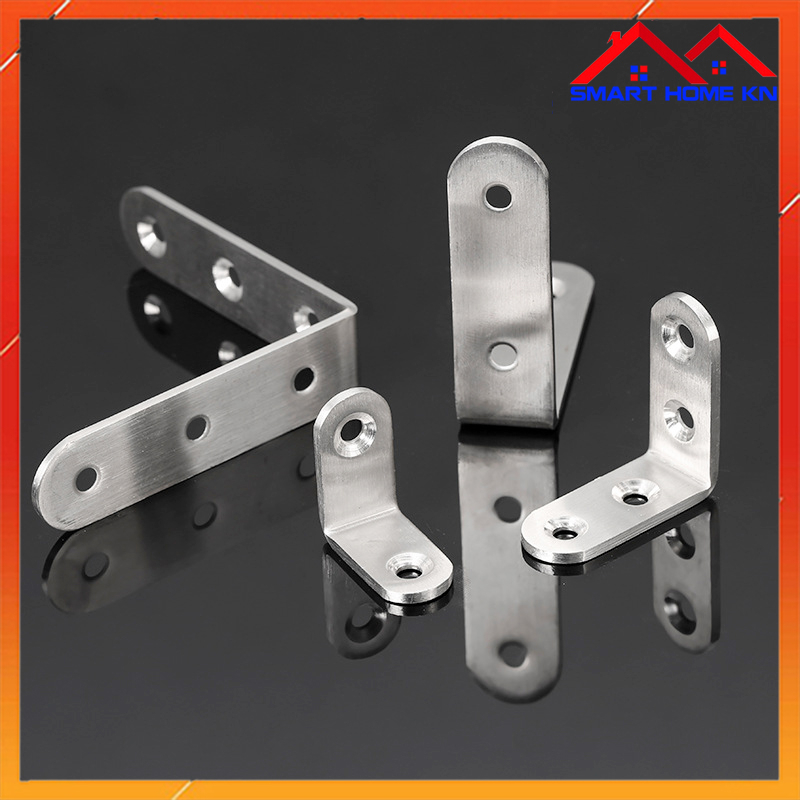 Ke góc inox vuông chữ L cao cấp dày 2- 3ly lắp đặt đồ nội thất | Shopee ...