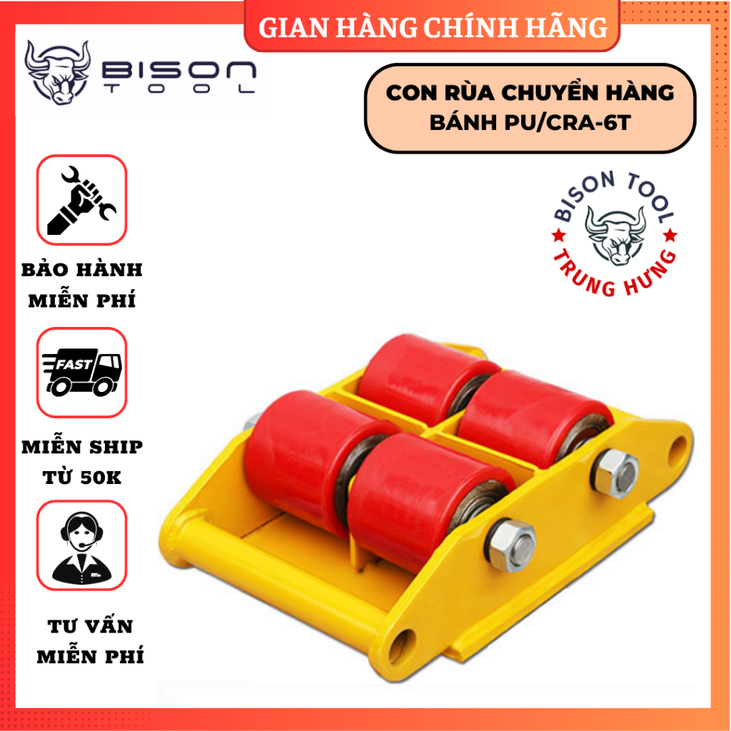 Rùa Di Chuyển 6 Tấn Xe Rùa Đẩy Hàng Tải Trọng Cao Giúp Di Chuyển Hàng ...