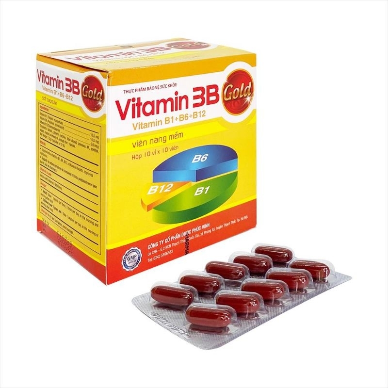 Vitamin 3b gold PV h100v Shopee Việt Nam