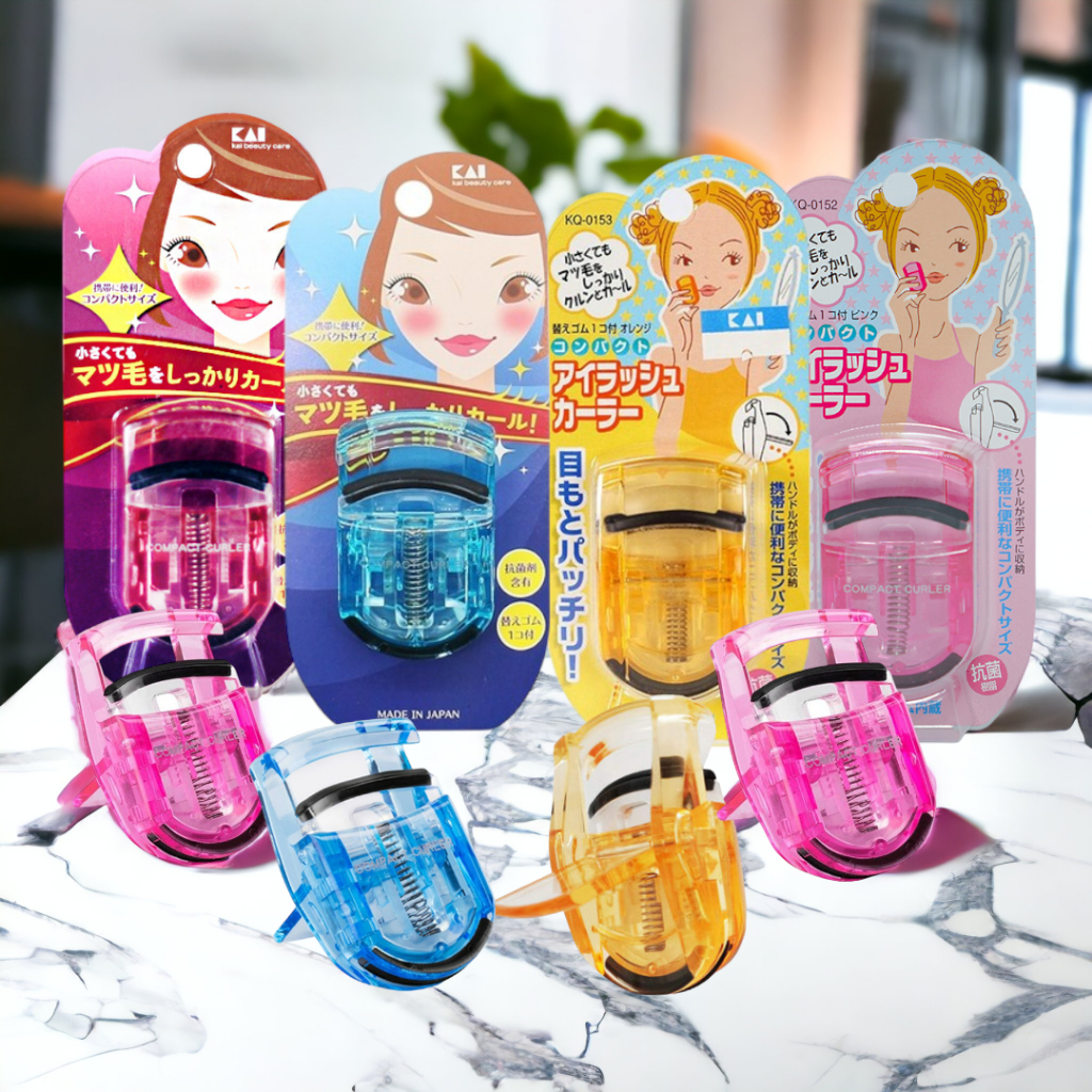 Uốn Cong Mi Thân Nhựa Kai Beauty 82511 KQ-3012 (Màu Xanh)