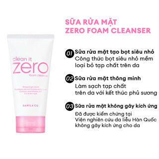 COMBO Sữa rửa mặt 150ML + Sáp tẩy trang 100ML BANILA CO O​r​i​g​i​n​a​l dành cho mọi loại da