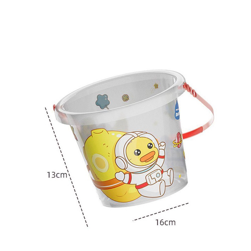 Đồ Chơi Xúc Cát Cho Bé Bộ Xúc Cát Bãi Biển Đi Biển Vịt Vàng Vit Xanh Đi Biển 18 Chi Tiết-Đồ Chơi Cho Bé PUKAPI