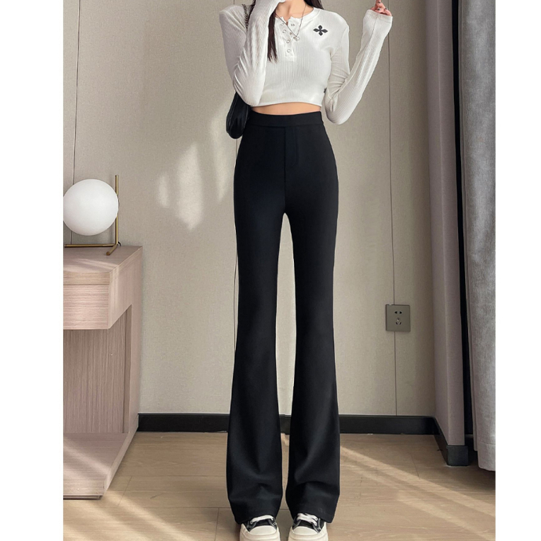 Quần legging ống loe dài tập yoga UNDERCOOL Legging Ống Loe Cạp Cao nâng mông Dài umi bigsize QD05
