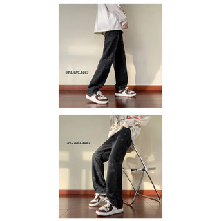 Quần Jeans Baggy Nam Nữ  (hình thêu nổi) Form Rộng Dáng Suông,Chất Bò Màu Đen Xanh,Thời Trang Unisex Phong Cách Hàn Quốc