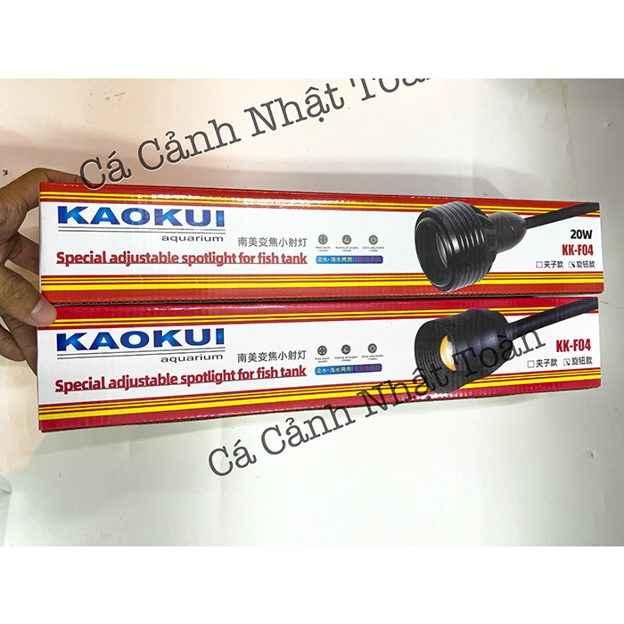 LED RỌI BỂ CÁ CẢNH 3 CHẾ ĐỘ MÀU KAOKUI KK F04 CHỈNH ĐƯỢC ĐIỂM TỤ SÁNG