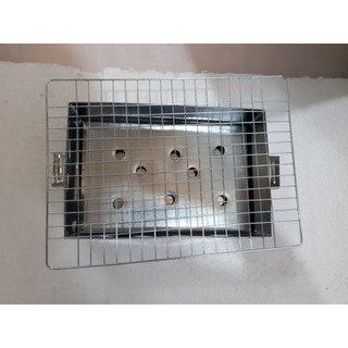 Bếp nướng inox tặng kèm kẹp gắp thịt, lò nướng than hoa ngoài trời
