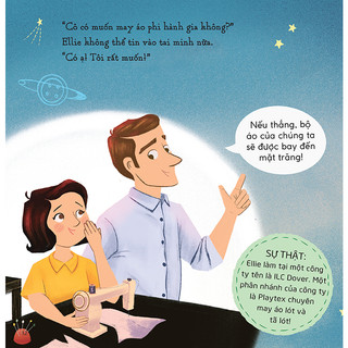 Sách tranh song ngữ Bộ áo phi hành gia (Cho trẻ từ 3-7 tuổi) - ehomebooks