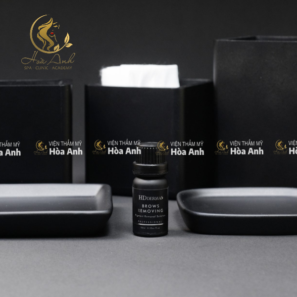 Dung Dịch Hút Màu, Removing Phun Xăm Chân Mày, Môi HD Derma Chính Hãng