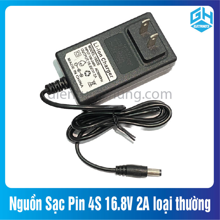 [Adapter 16.8V 2A.4S]Nguồn Sạc Pin 4S 16.8V 2A loại thường | Shopee ...