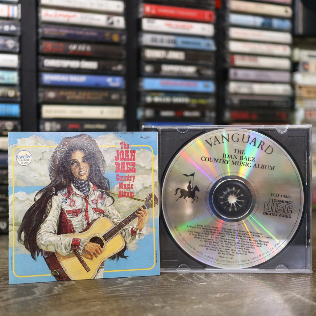 Đĩa Album CD Gốc Joan Baez The Joan Baez Country Music Album (1987