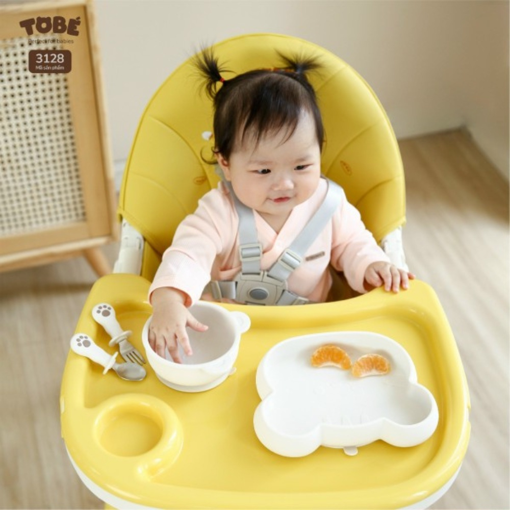 Ghế ăn dặm chính hãng Barrot/Tobe design Hàn Quốc, ghế ăn dặm cho bé