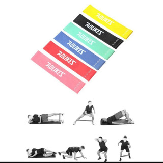 Dây kháng lực Aolikes, dây kháng lực Miniband dành cho dân tập đá bóng, gym, luyện tập thể thao