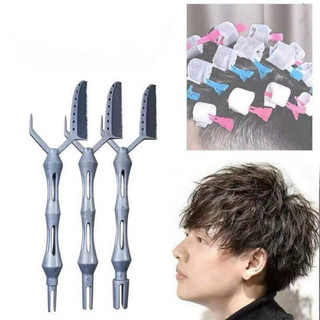 ❌GIÁ SỈ❌ Combo bộ dụng cụ uốn tóc nam (3 lược uốn+giấy uốn lạnh+ 1 hộp 60 kẹp ghim)