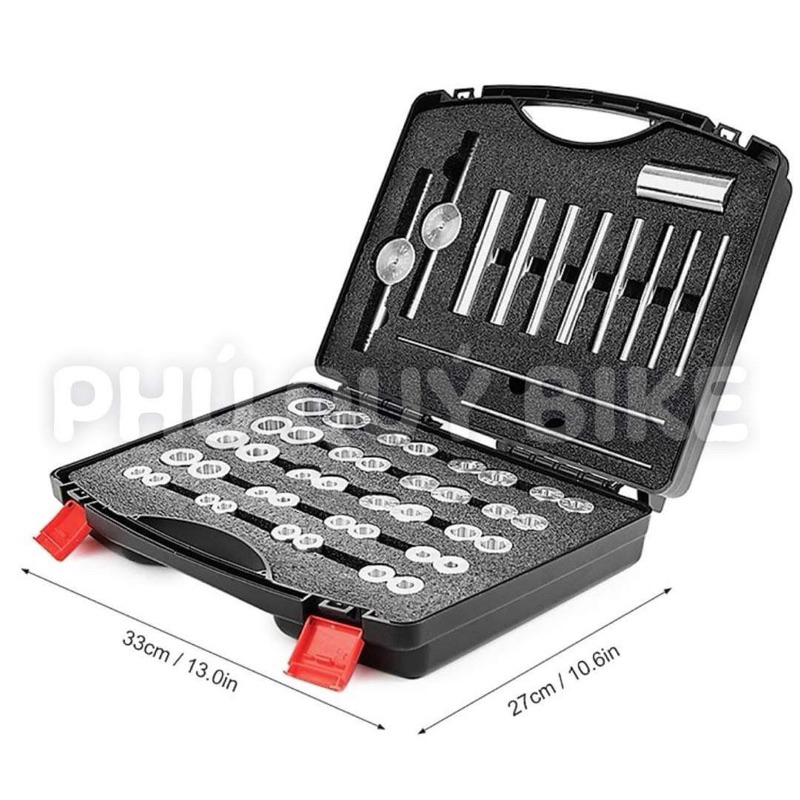 Bộ Ép Vòng Bi Đùm Xe Đạp TPR48 Màu Bạc