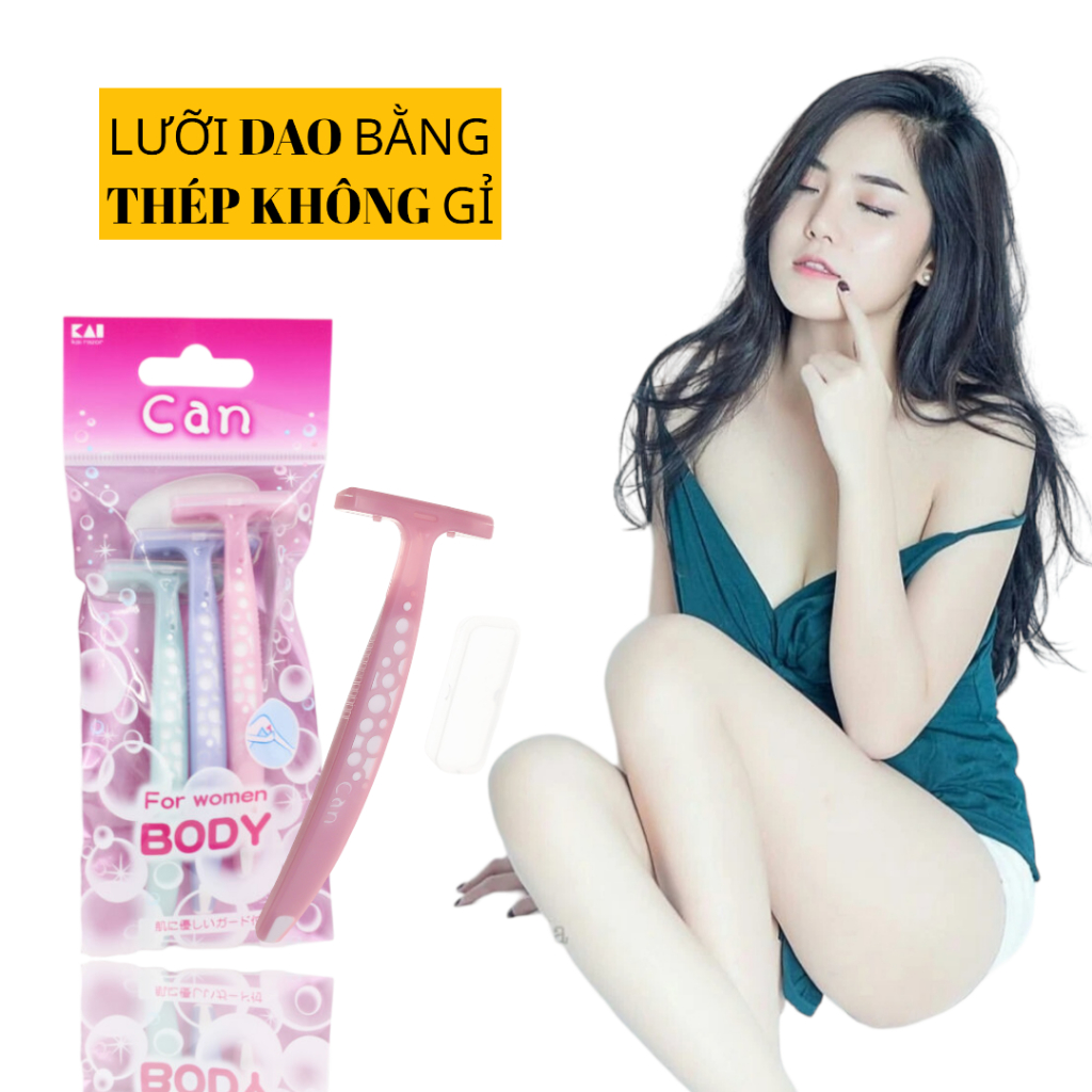 Dao Cạo Body Kai Razor 017803- For Women Body Set 3 cây