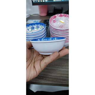 Set 10 Chén Châm Meka Hoạ Tiết Hoa Đẹp Mắt