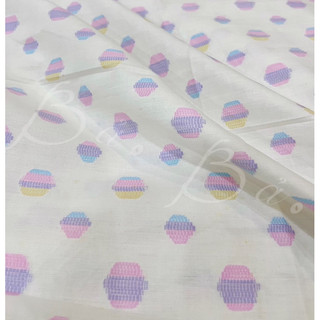 Vải Xô Cotton Dệt Hoạ Tiết Mềm Rũ Mát Khổ 1m50