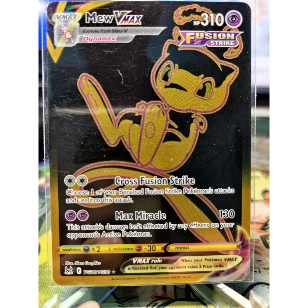 [KW2 Pokemon] [EN] Thẻ Bài Pokemon Mew VMAX - TG30/TG30 - Secret Rare ...