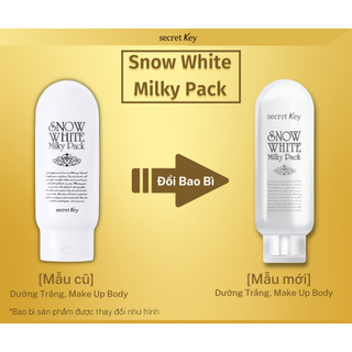 Kem Ủ Trắng Secret Key Snow White Milky Pack (200ml)