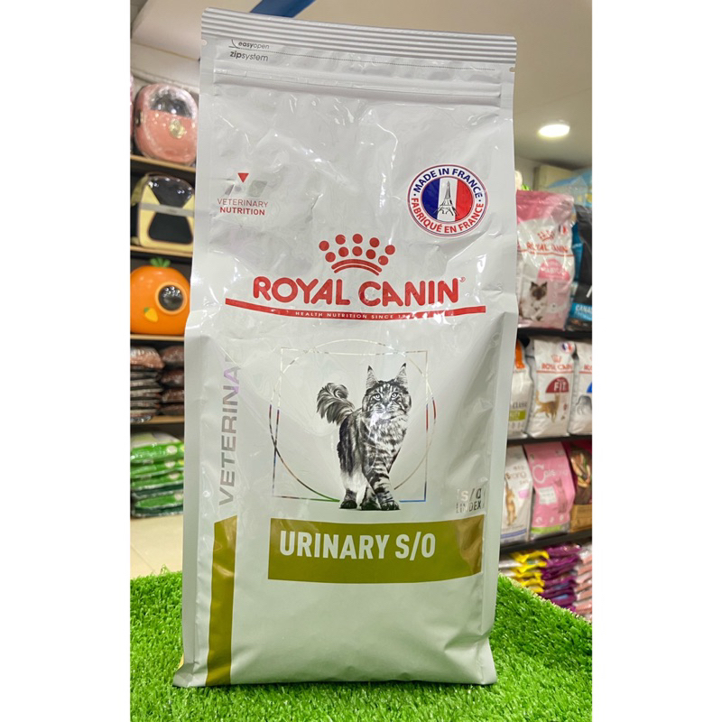 Hạt thức ăn cho mèo Royal Canin Urinary S/O hỗ trợ mèo bị thận 1,5kg