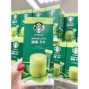 Starbucks Matcha Latte, Latte trà xanh, sakura strawberry latte