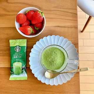 Starbucks Matcha Latte, Latte trà xanh, sakura strawberry latte