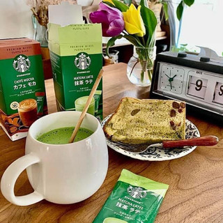 Starbucks Matcha Latte, Latte trà xanh, sakura strawberry latte