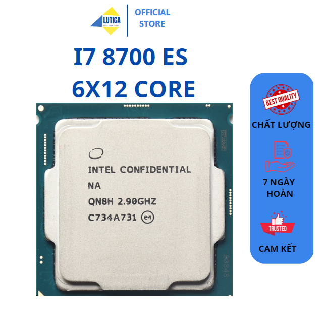 CPU I7 8700T ES/I7 8700 ES 6X12 CORE GEN 8 SOCKET 1151V2 QN8J/QN8H