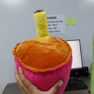 Gấu Bông Loại Lớn Hình Ly Trà Sữa Dễ Thương