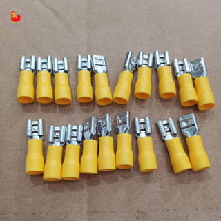 Đầu COS GÀI 6.3mm Kèm Vỏ Bọc Cách Điện