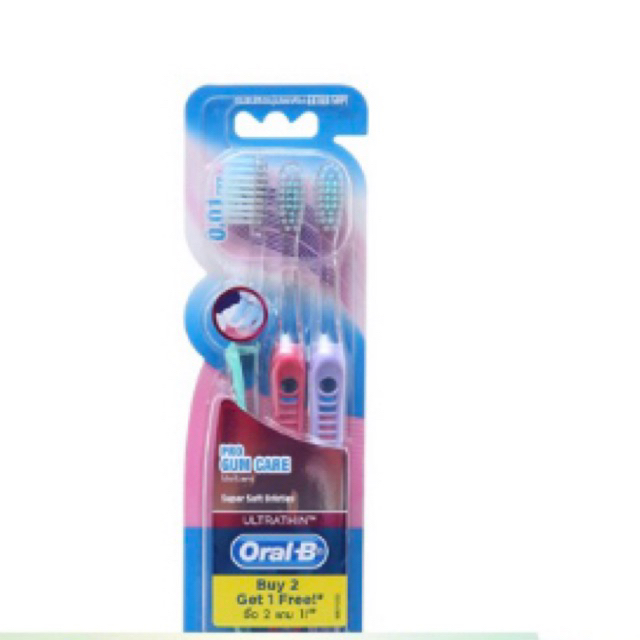 Bàn Chải Đánh Răng Siêu Mềm Oral-B Progum care 2 tặng 1