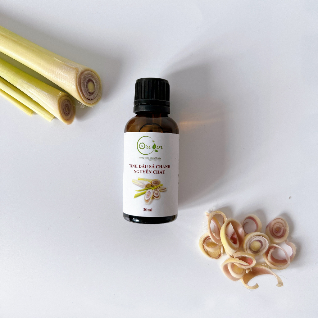 Tinh dầu sả chanh đuổi muỗi thiên nhiên Origin 100% nguyên chất - 30ml