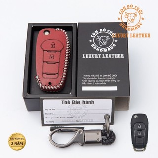 Bao Da Chìa Khóa Ô tô FORD Ranger WT 14-17, XLS, XLT 18-20 [ Bảo Hành 2 năm]🐂 Da bò 100%