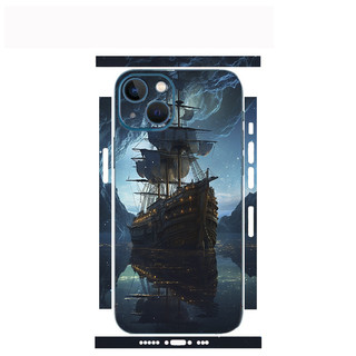Tấm dán Skin Mặt Sau Thuyền Buồm FULL VIỀN 14 pro max , 13 pro max , 12 pro max , 11 pro max , xs max - FukiShop