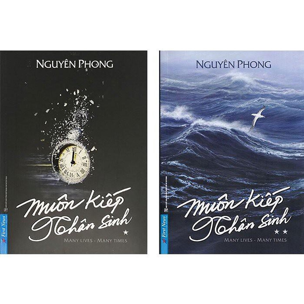 Sách - Muôn Kiếp Nhân Sinh Phần 1 + 2 +3 Bìa Mềm Nguyên Phong- Bản Quyền (Combo lẻ tuỳ chọn)