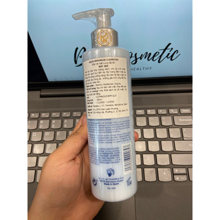 [cty] Aqua Genomics Cleansing 250ml - Sữa Rửa Mặt Cấp Ẩm Bruno Vassari Dành Cho Da Khô Thiếu Nước 250ml