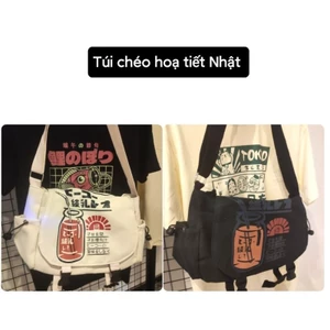 Túi chéo hoạ tiết Nhật siêu hot cực xinh