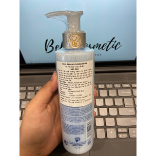 [cty] Aqua Genomics Cleansing 250ml - Sữa Rửa Mặt Cấp Ẩm Bruno Vassari Dành Cho Da Khô Thiếu Nước 250ml
