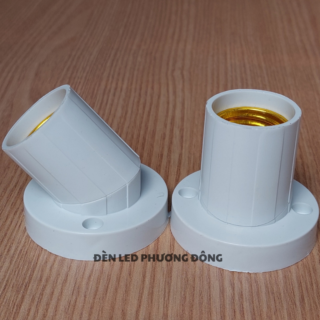 Combo 5 đui đèn xoay thẳng, xéo đa năng E27