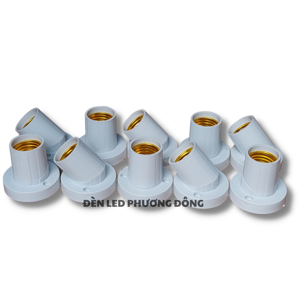 Combo 5 đui đèn xoay thẳng, xéo đa năng E27