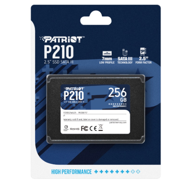 SSD Patriot P210 256GB SATA 3 - Unità A Stato Solido Interna 2.5 Pollici Per PC E Notebook - Foto 2