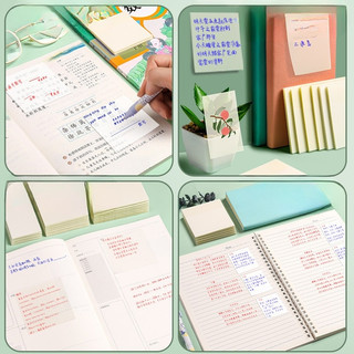 Set 50 Tờ Giấy Ghi Chú Trong Suốt Chống Nước Tự Dính Phong Cách Hàn Quốc VPK45