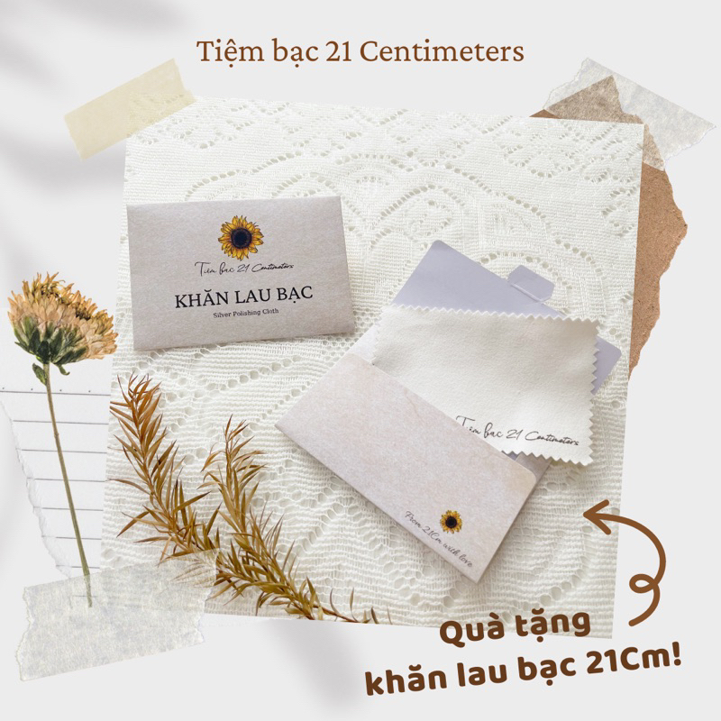 Ảnh Khuyên tai bạc Lynk Bông tai bạc Tiệm bạc 21 Centimeters 3