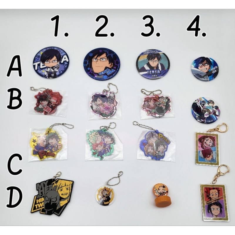 Móc khóa chính hãng, chủ đề My hero academia, MHA số 13 | Shopee Việt Nam