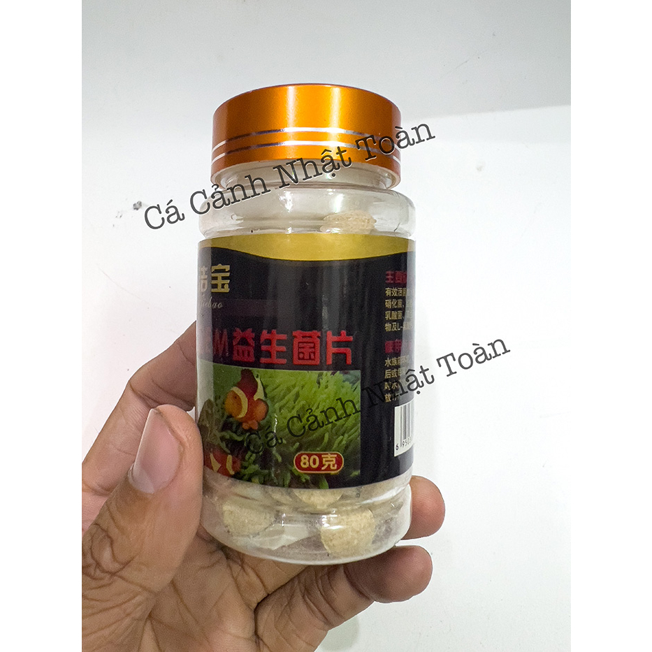 [8 VIÊN] VI SINH DẠNG VIÊN EM LÀM TRONG NƯỚC BỂ CÁ CẢNH JIEBAO