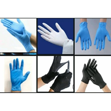 100 Chiếc Găng tay cao su không bột Nitrile ,Găng tay bóc lột mít,găng tay cạo mủ cao su,Găngtay ngành nghề (19)