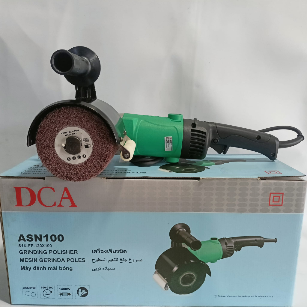 Máy mài bóng đánh bóng đánh xước inox DCA ASN100 1400W - Máy đánh sọc ...